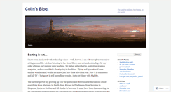Desktop Screenshot of colinfraser.org